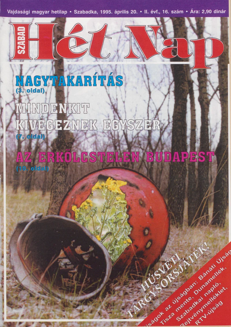 Szabad Hét Nap, 2. évf. 1995. április 20. 16. sz.