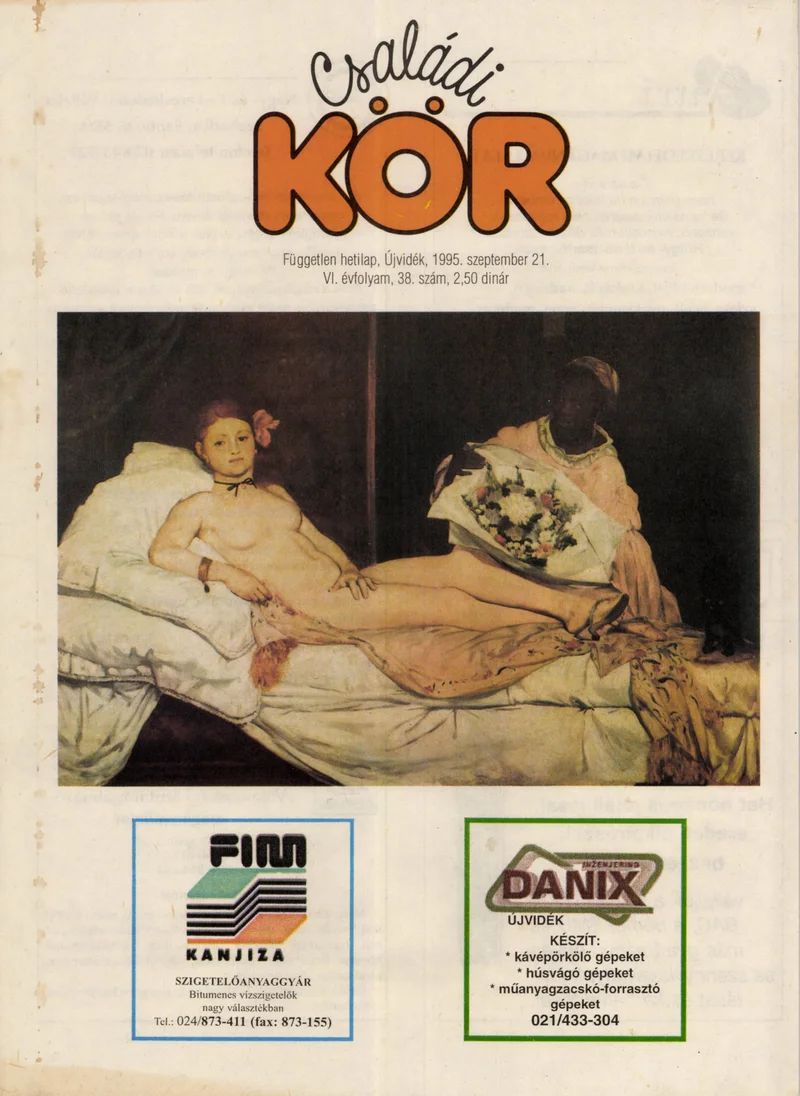 Családi Kör, 6. évf. 1995. szeptember 21. 38. sz.