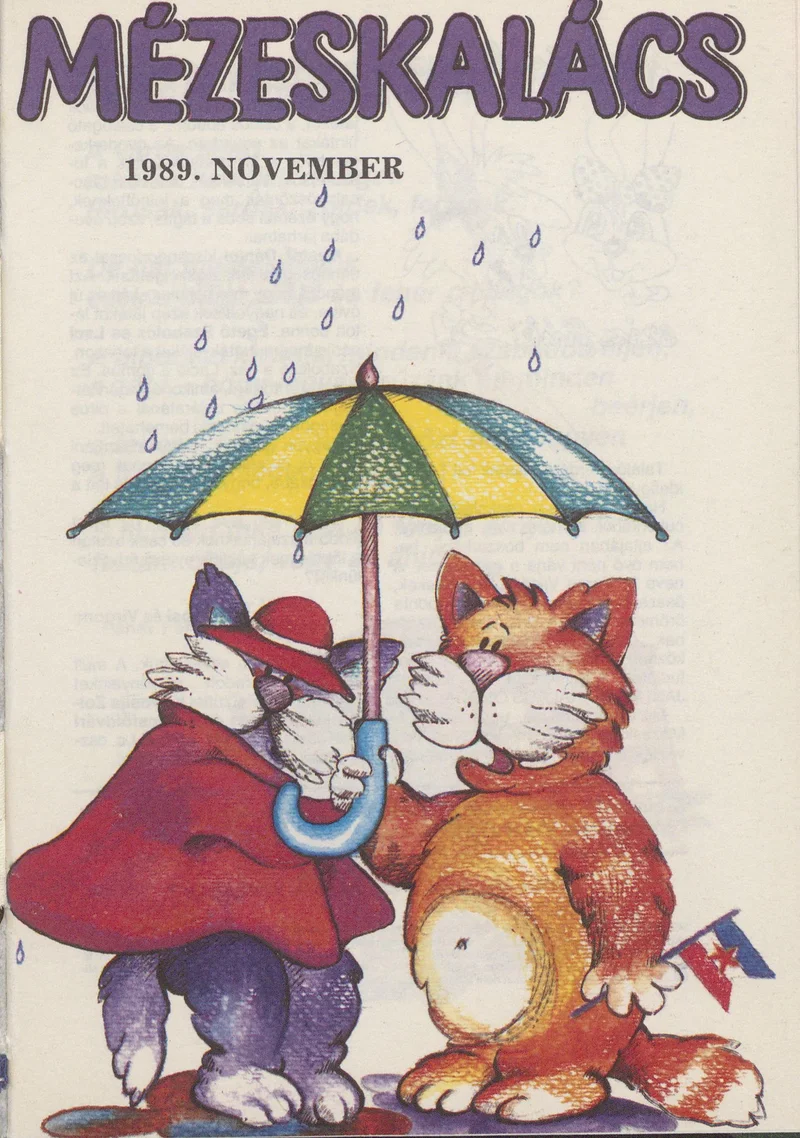 Mézeskalács, 37. évf. 1989. november. 9. sz.