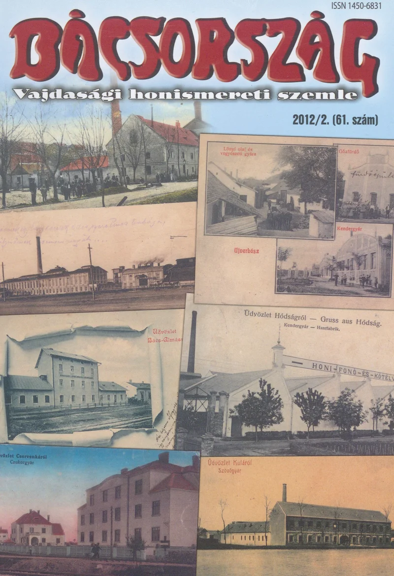Bácsország, 18. évf. 2012. 2. sz.