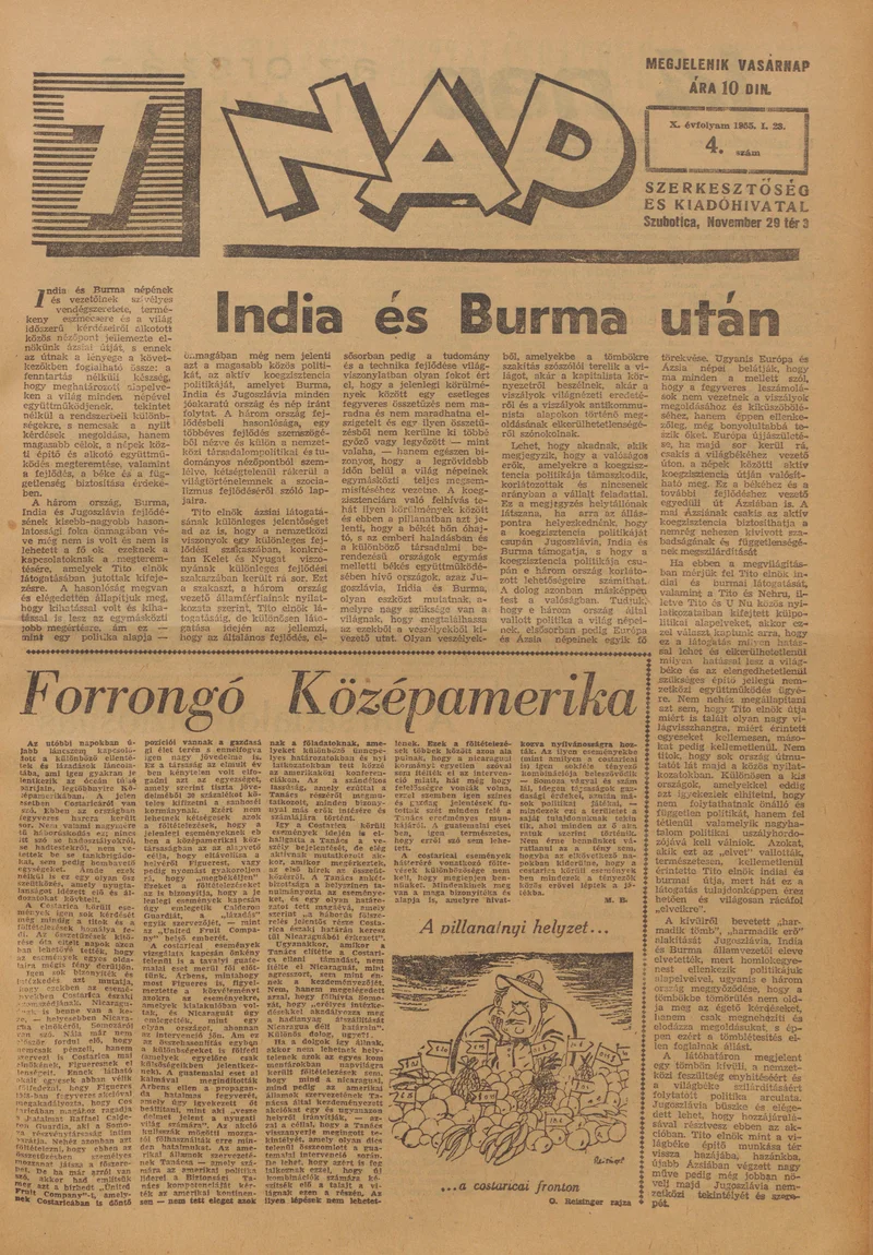 7 Nap, 10. évf. 1955. január 23. 4. sz. 1–16. oldal