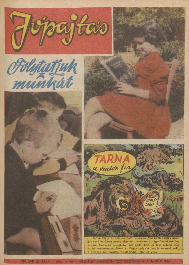 Jó Pajtás, 14. évf. 1960. szeptember 15. 23. sz.