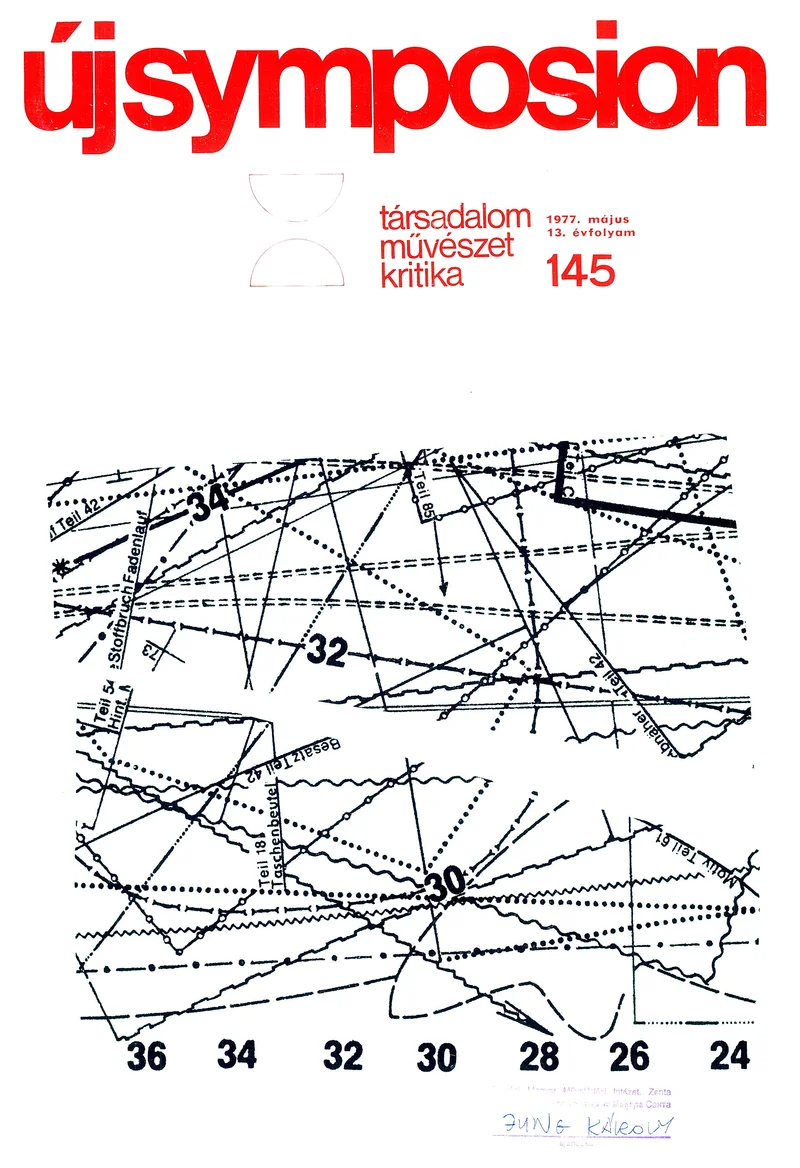 Új Symposion, 13. évf. 1977. május. 145. sz. 289–330. oldal