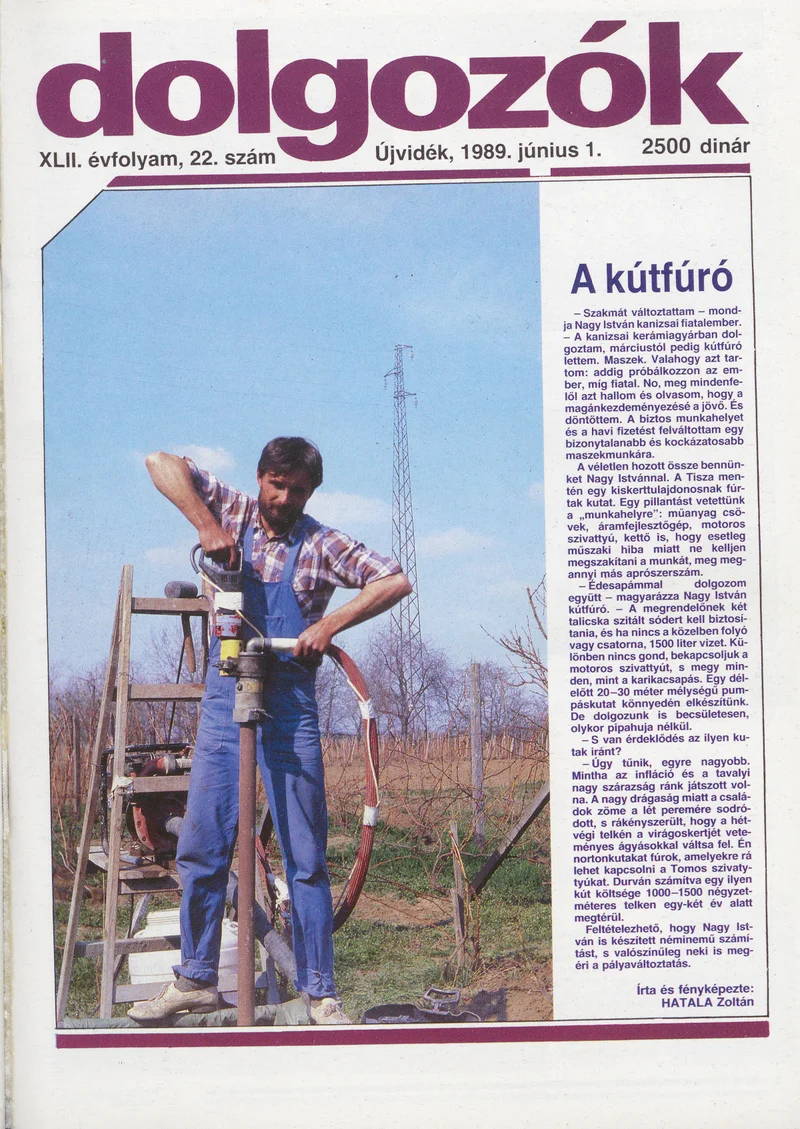 Dolgozók, 43. évf. 1989. június 1. 22. sz.