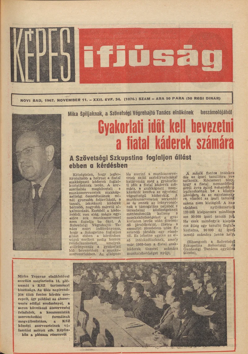 Képes Ifjúság, 23. évf. 1967. november 11. 34. sz. 1–32. oldal