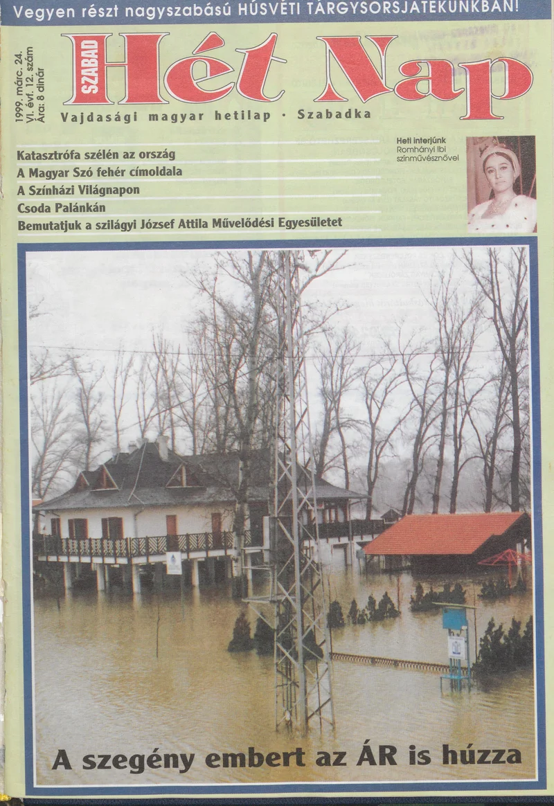 Szabad Hét Nap, 6. évf. 1999. március 24. 12. sz.