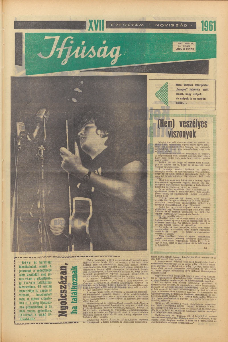 Ifjúság, 17. évf. 1961. augusztus 10. 33. sz.