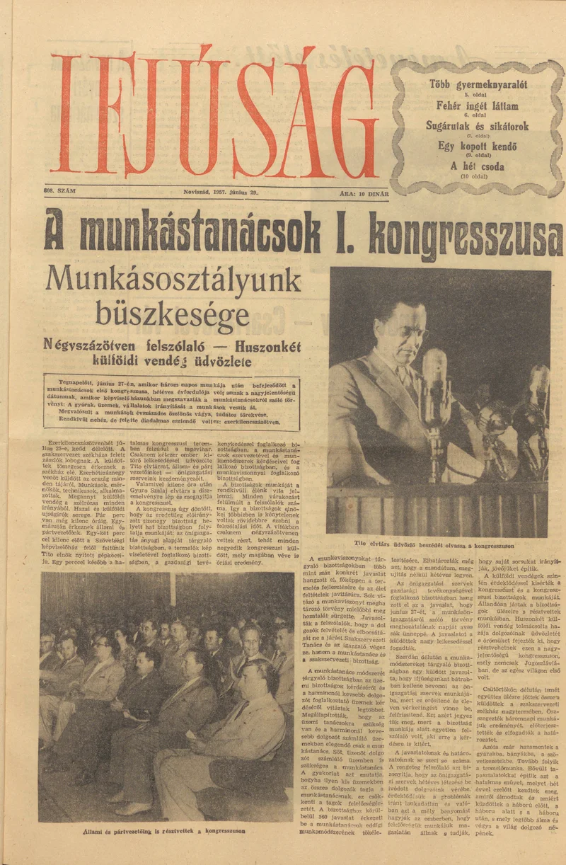 Ifjúság, 13. évf. 1957. június 29. 608. sz.