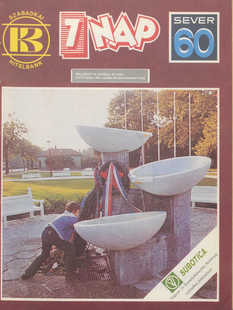 7 Nap melléklet, 9. évf. 1983. október 29. – november 4. 43. sz.