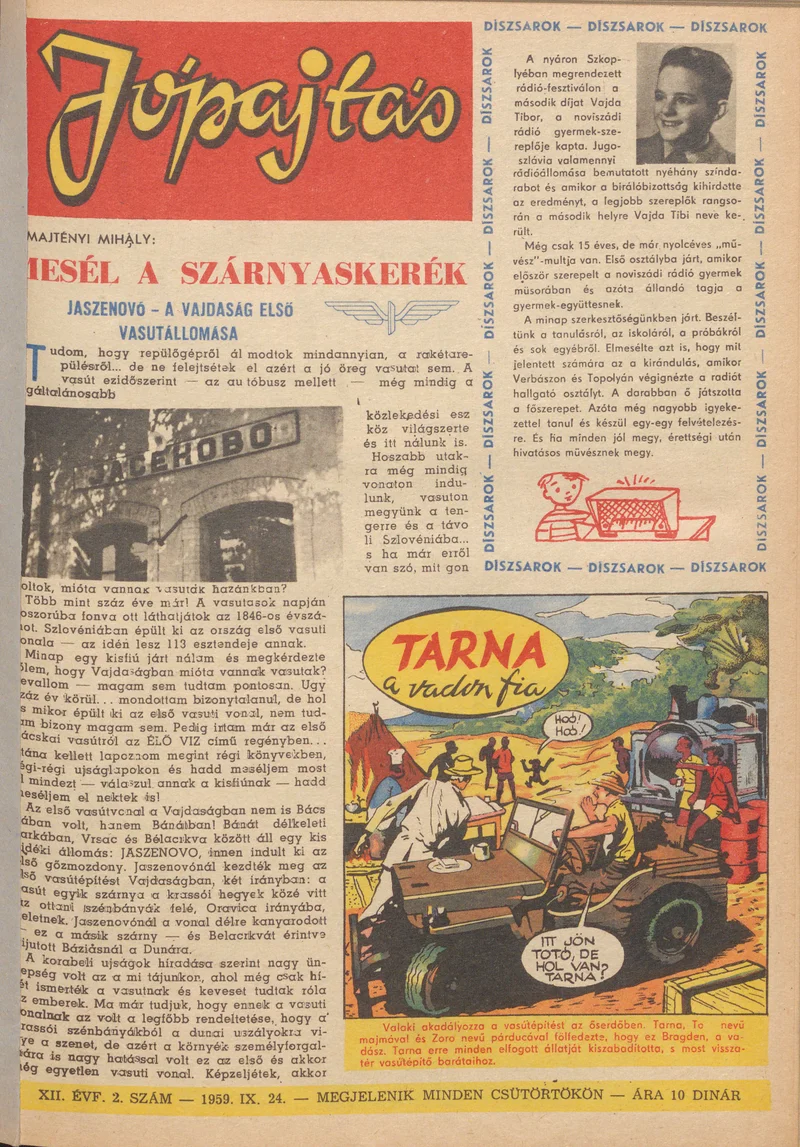 Jó Pajtás, 13. évf. 1959. szeptember 24. 14. sz.