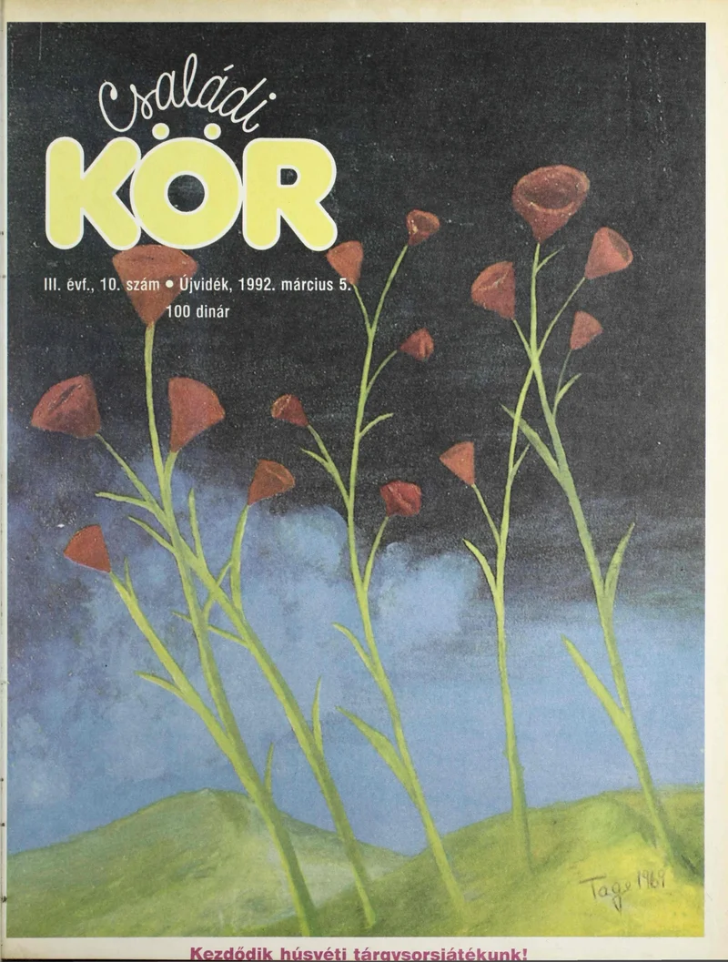 Családi Kör, 3. évf. 1992. március 5. 10. sz.