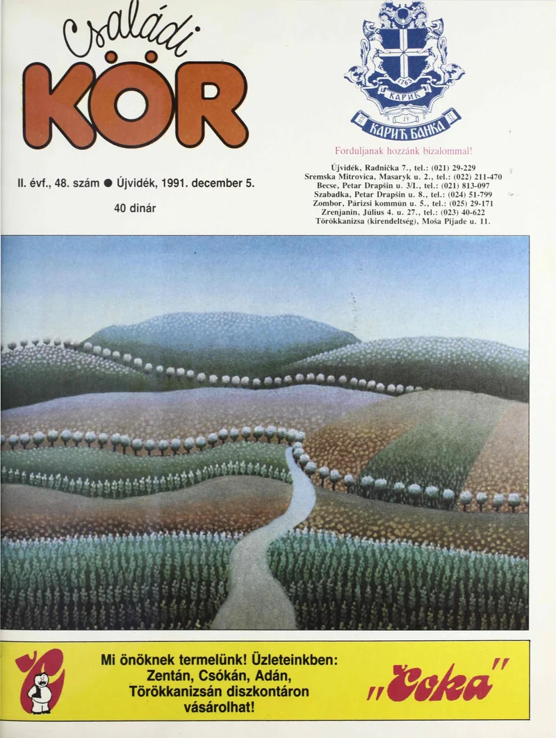 Családi Kör, 2. évf. 1991. december 5. 48. sz.