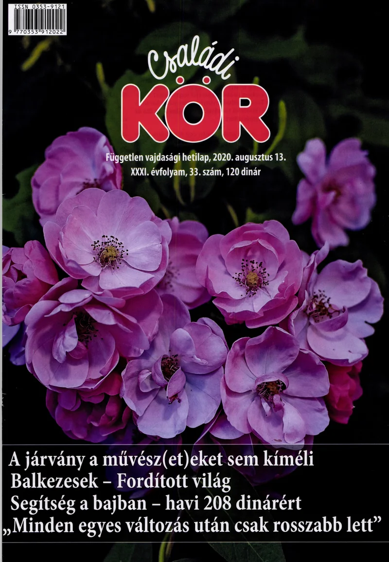 Családi Kör, 31. évf. 2020. augusztus 13. 33. sz.