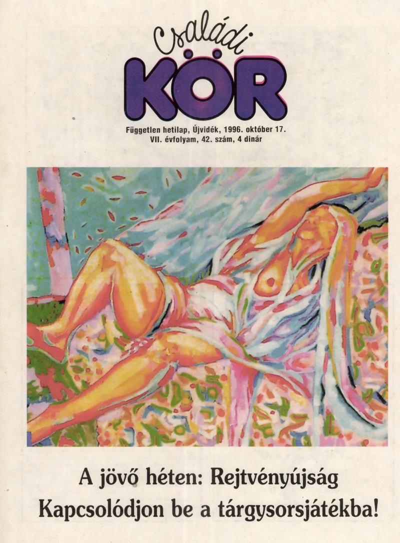 Családi Kör, 7. évf. 1996. október 17. 42. sz.