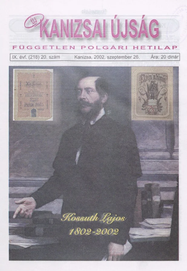 Új Kanizsai Újság, 9. évf. 2002. szeptember 26. 20. sz.
