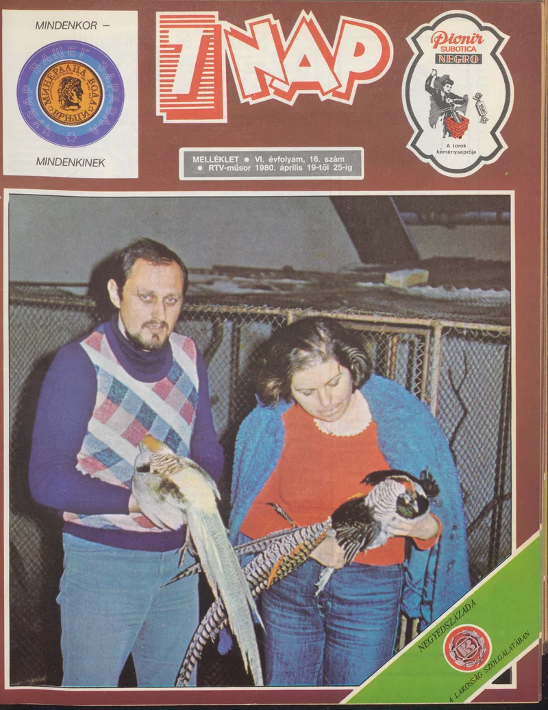 7 Nap melléklet, 6. évf. 1980. április 19. – 25. 16. sz.