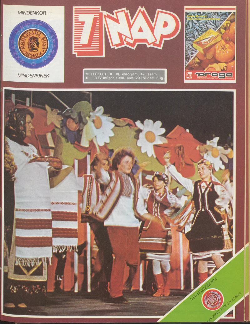 7 Nap melléklet, 6. évf. 1980. november 19. – december 5. 47. sz.