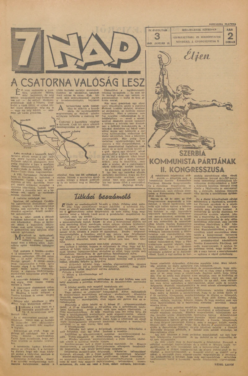 7 Nap, 4. évf. 1949. január 19. 3. sz. 1–4. oldal