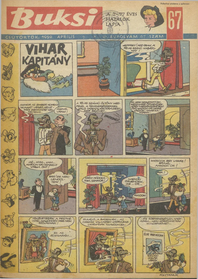 Buksi, 3. évf. 1959. április 2. 67. sz.