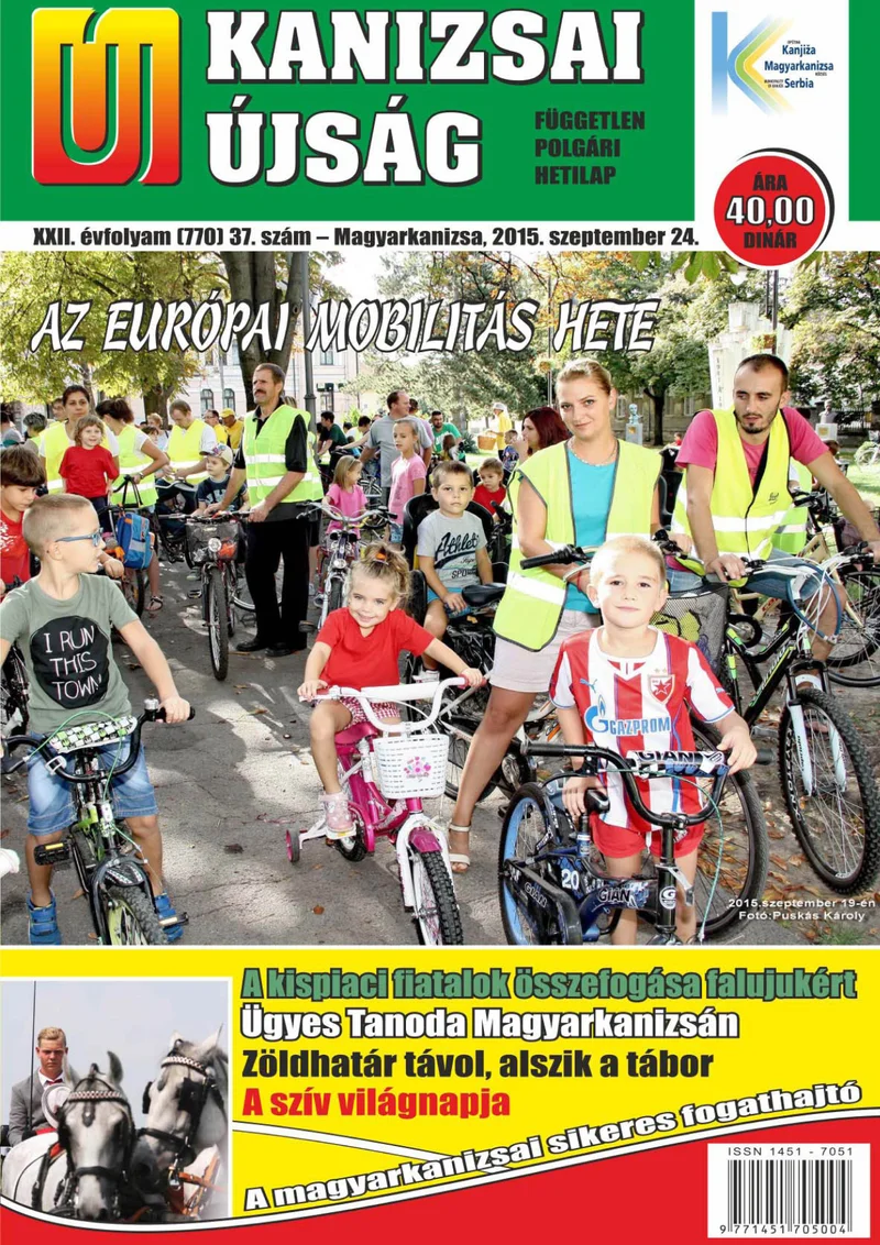 Új Kanizsai Újság, 22. évf. 2015. szeptember 24. 37. sz.