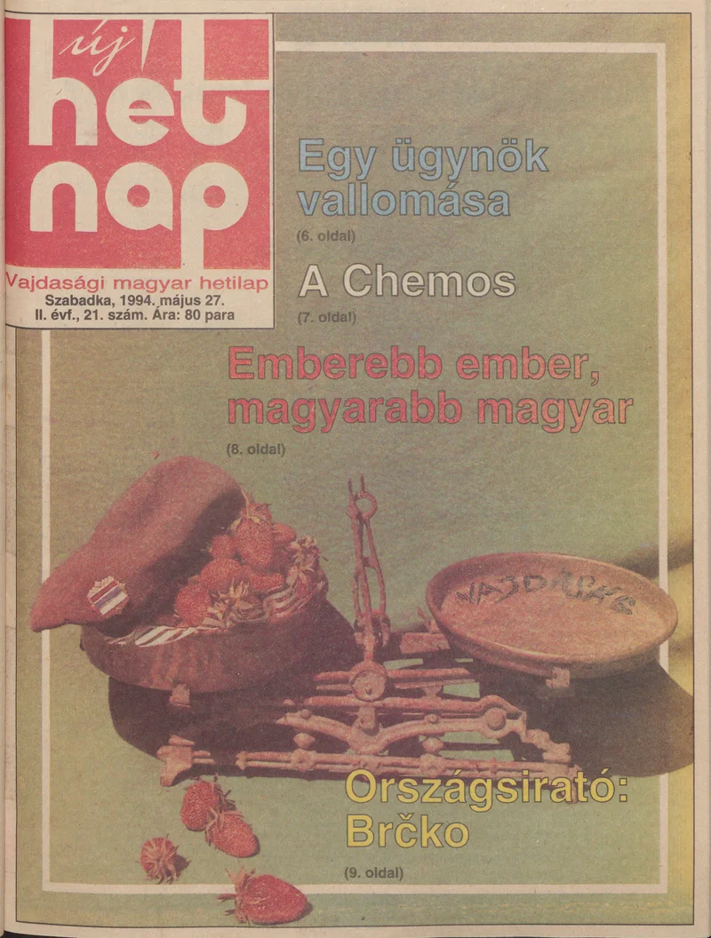 Új Hét Nap, 2. évf. 1994. május 27. 21. sz.