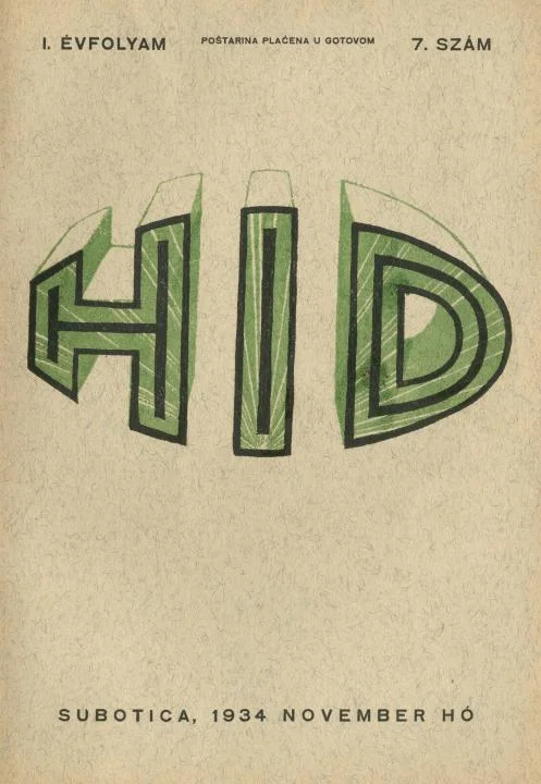 Híd, 1. évf. 1934. november. 7. sz. 1–32. oldal