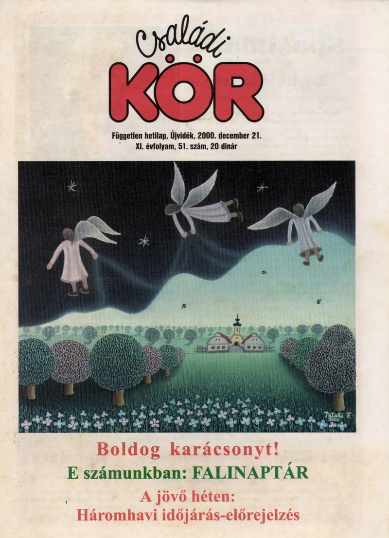 Családi Kör, 11. évf. 2000. december 21. 51. sz.