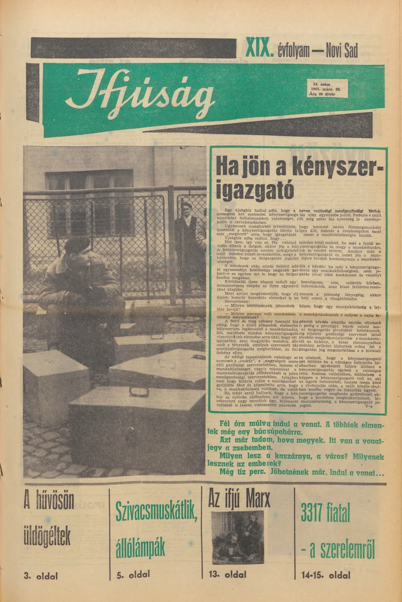 Ifjúság, 19. évf. 1963. március 28. 14. sz.