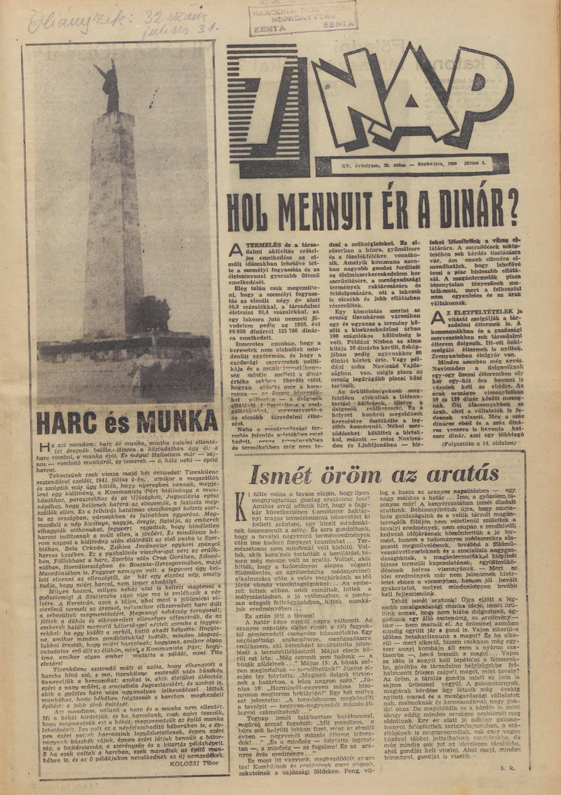 7 Nap, 15. évf. 1960. július 3. 28. sz. 1–24. oldal