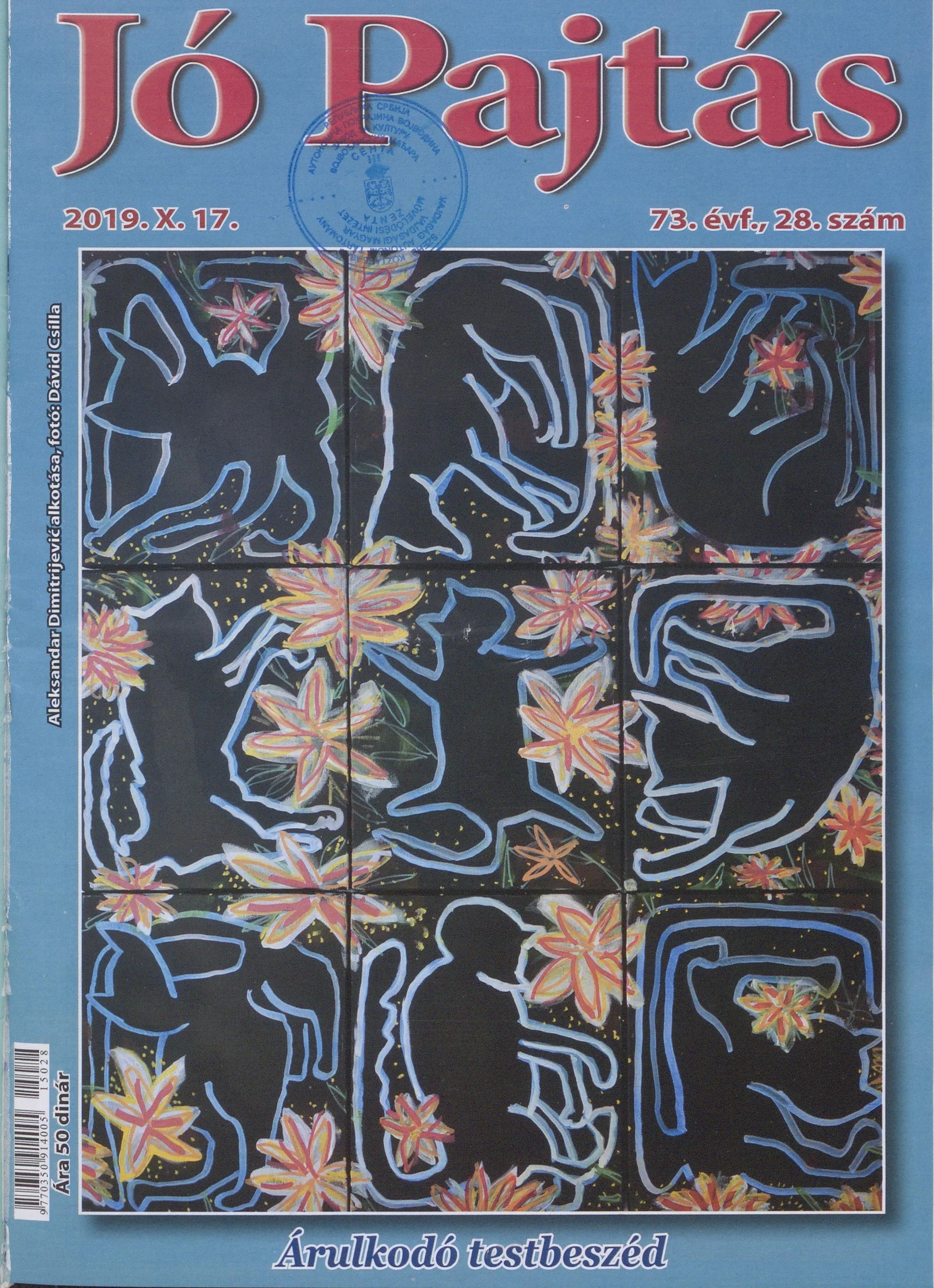 Jó Pajtás, 73. évf. 2019. október 17. 28. sz.