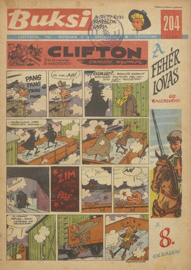 Buksi, 5. évf. 1961. november 16. 204. sz.