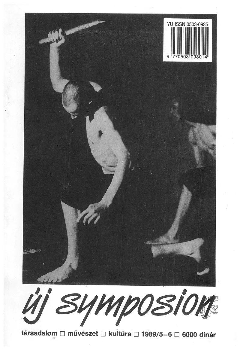 Új Symposion, 25. évf. 1989. május – június. 281–282. sz. 1–72. oldal