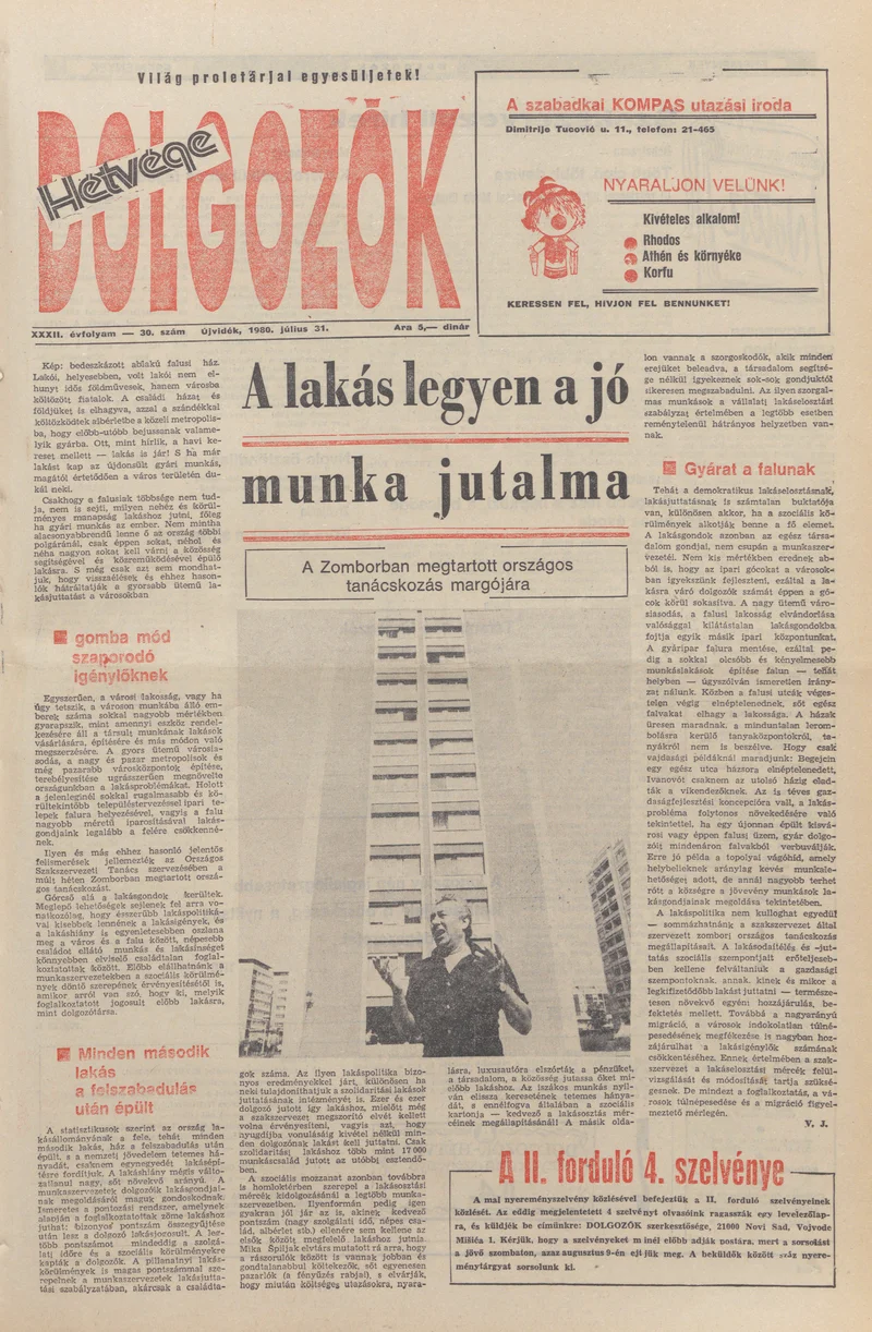 Dolgozók, 34. évf. 1980. július 31. 30. sz.
