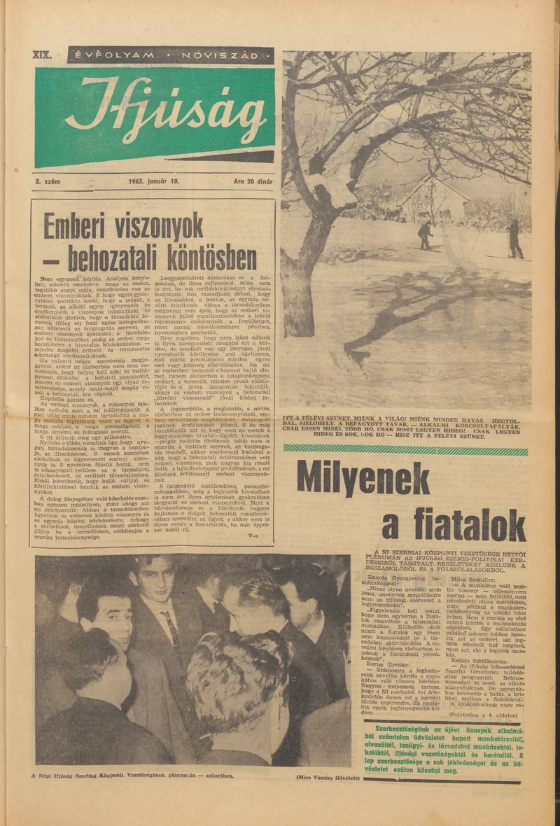 Ifjúság, 19. évf. 1963. január 10. 3. sz.