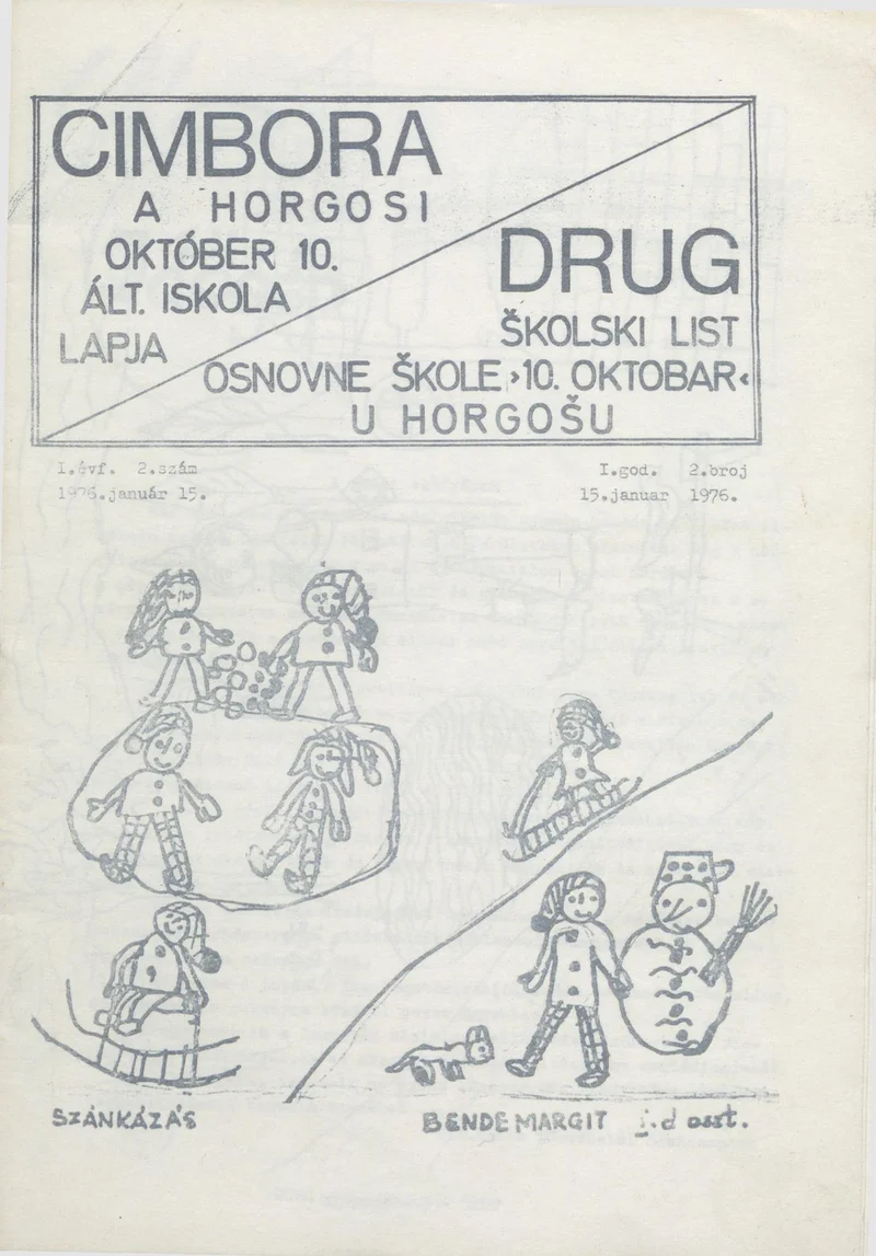 Cimbora-Drug, 1. évf. 1976. január 15. 2. sz.