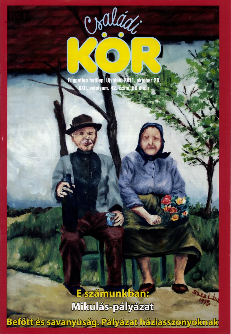 Családi Kör, 22. évf. 2011. október 20. 42. sz.