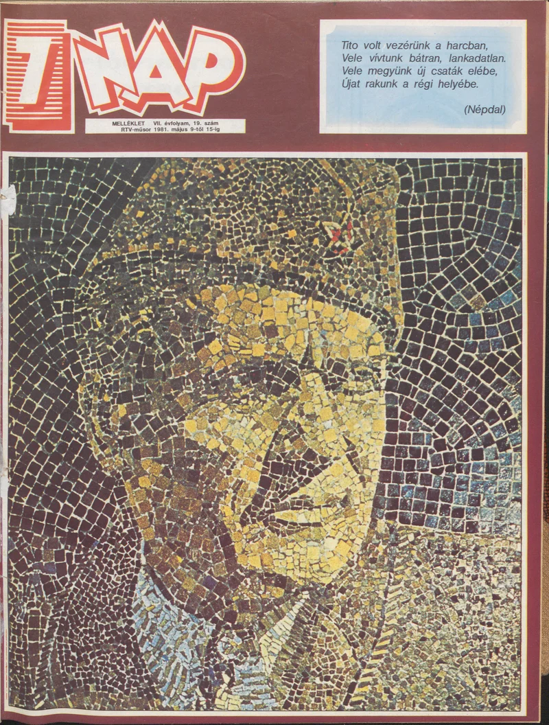 7 Nap melléklet, 7. évf. 1981. május 9. – 15. 19. sz.