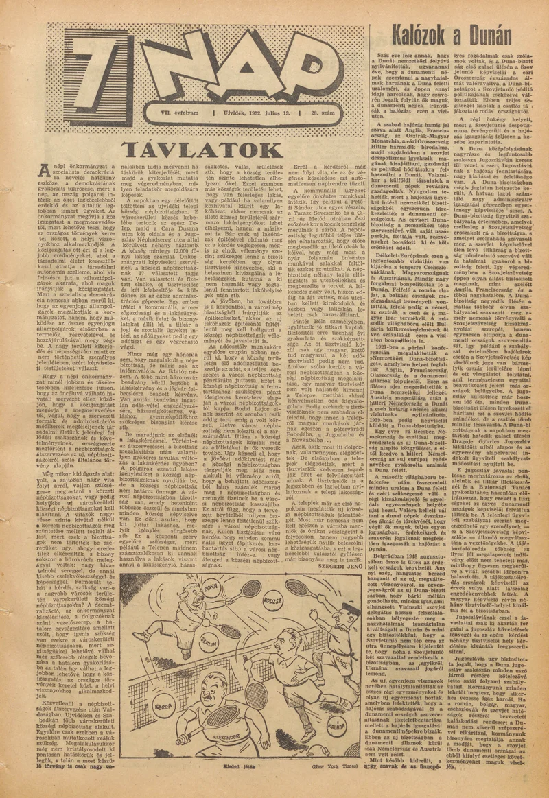 7 Nap, 7. évf. 1952. július 13. 28. sz. 1–12. oldal
