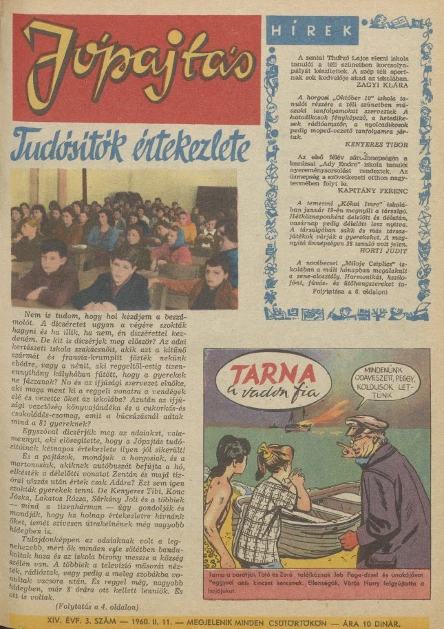Jó Pajtás, 14. évf. 1960. február 11. 3. sz.