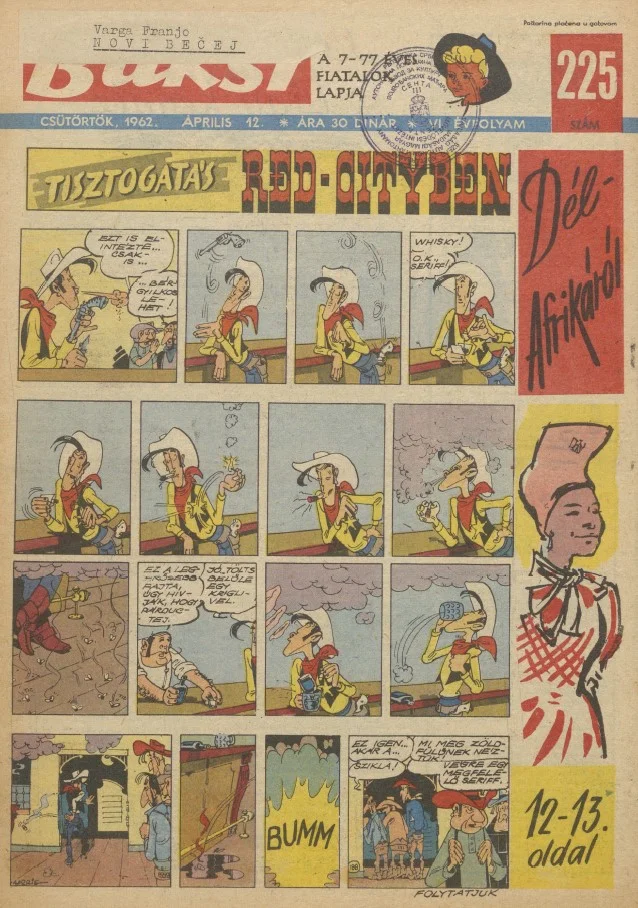 Buksi, 6. évf. 1962. április 12. 225. sz.