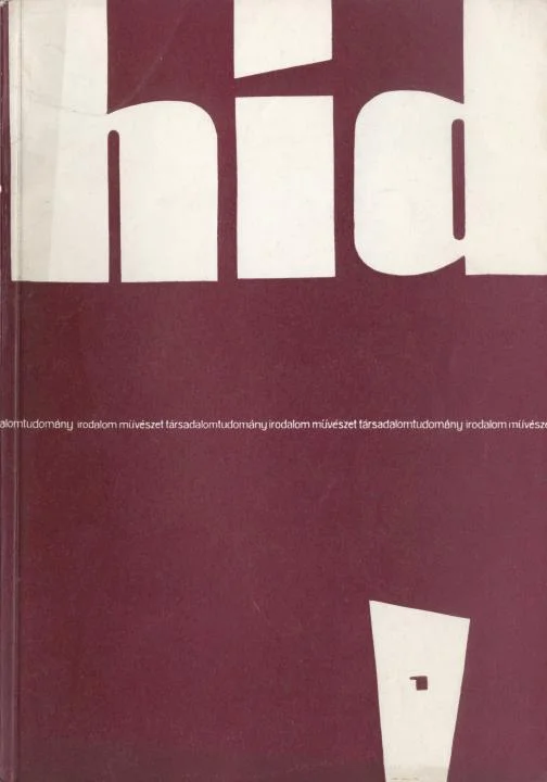 Híd, 23. évf. 1959. január. 1. sz. 1–88. oldal