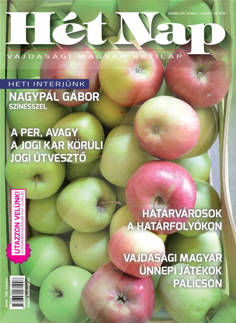 7 Nap, 72. évf. 2017. október 4. 40. sz.