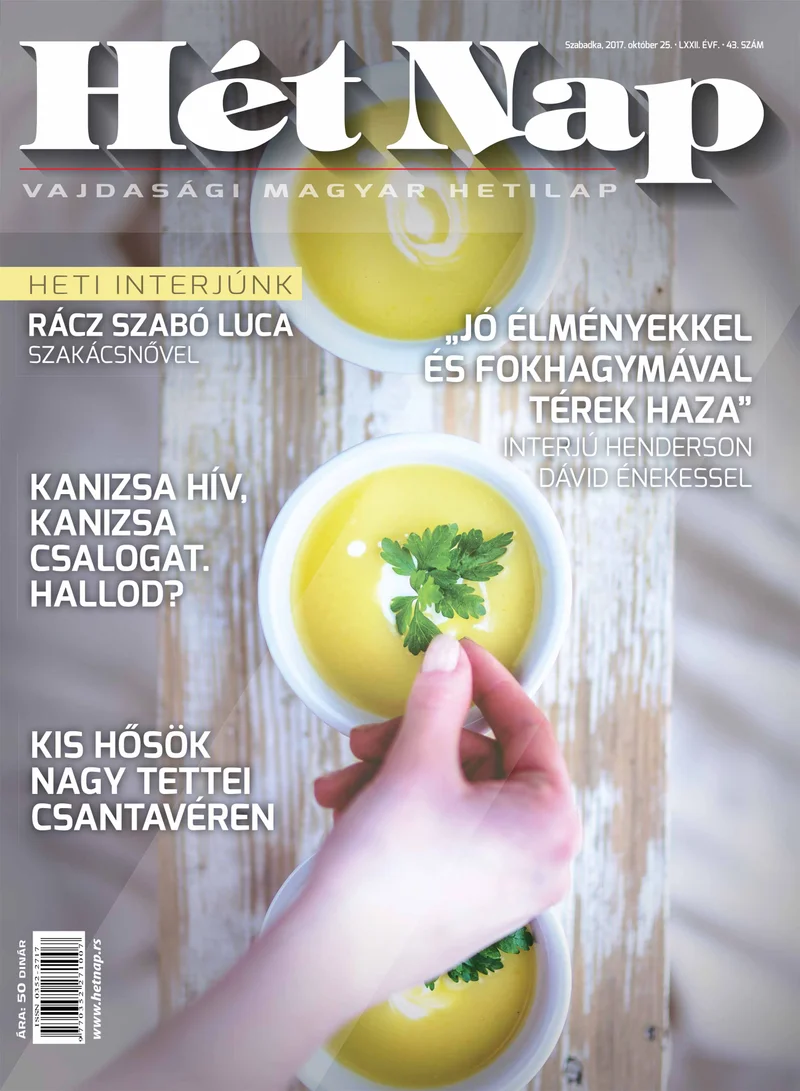 7 Nap, 72. évf. 2017. október 25. 43. sz.