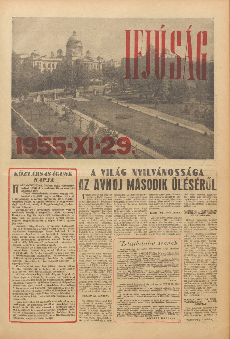 Ifjúság, 11. évf. 1955. november 26. 528. sz.