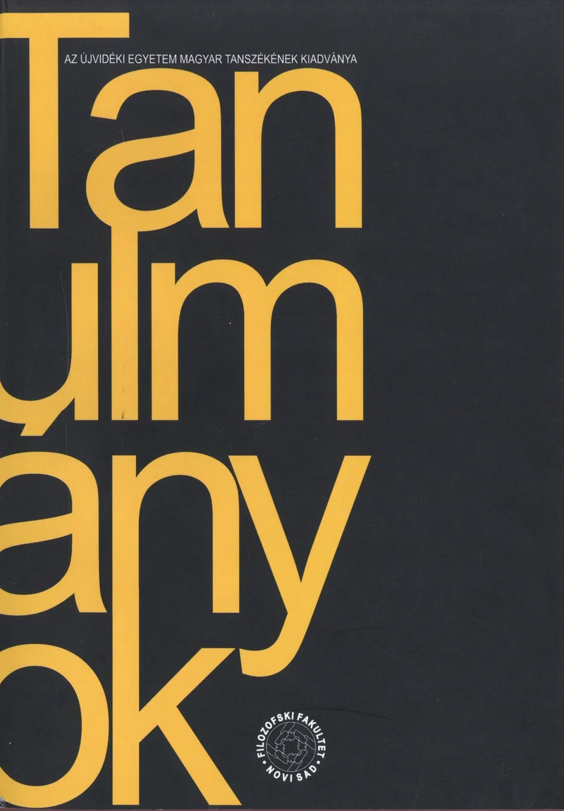 Tanulmányok, 46. évf. 2016. 1. sz. 1–221. oldal