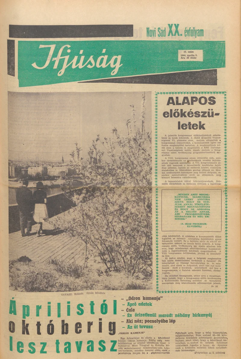 Ifjúság, 20. évf. 1964. április 9. 15. sz.