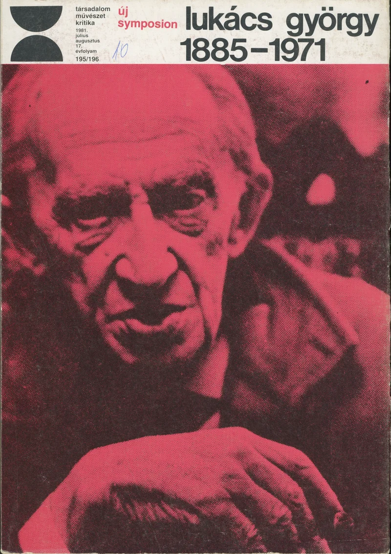 Új Symposion, 17. évf. 1981. július – augusztus. 195–196. sz. 233–288. oldal