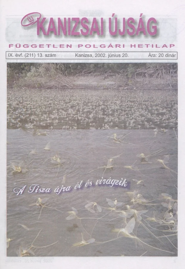 Új Kanizsai Újság, 9. évf. 2002. június 20. 13. sz.