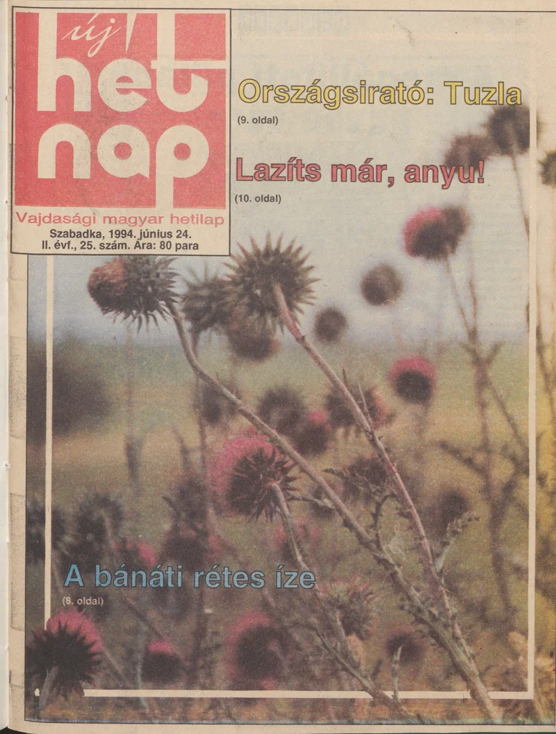 Új Hét Nap, 2. évf. 1994. június 24. 25. sz.