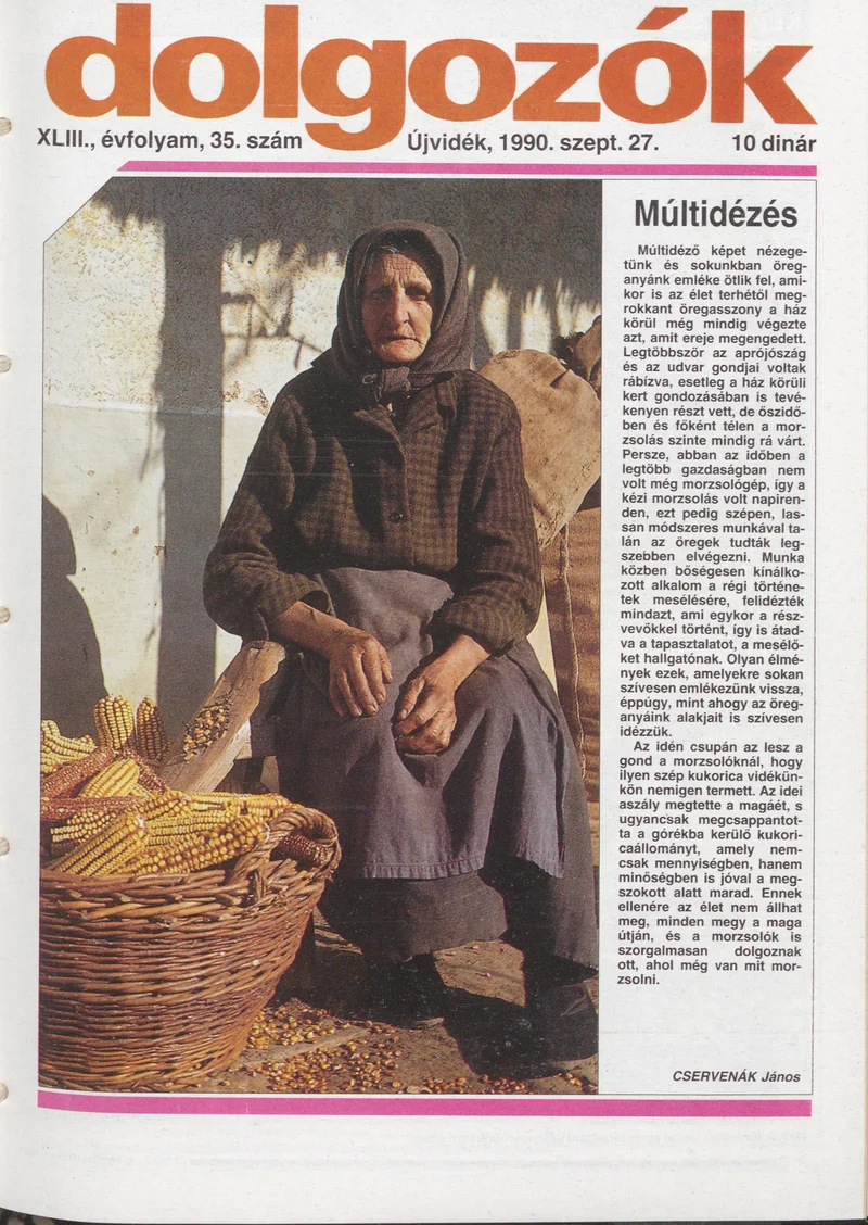 Dolgozók, 44. évf. 1990. szeptember 27. 35. sz.